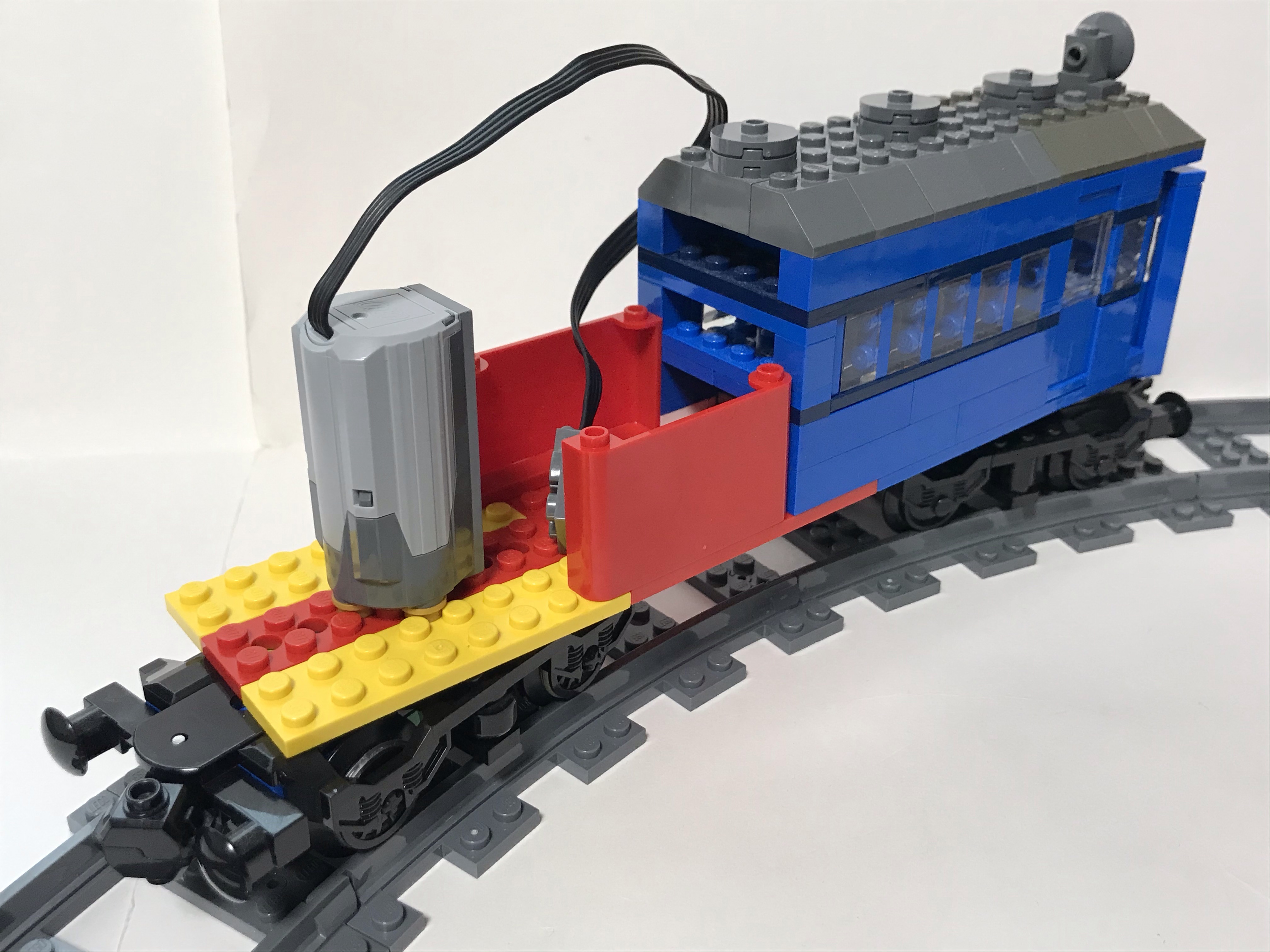 レゴトレイン自作動力用台車 | 箱レゴ