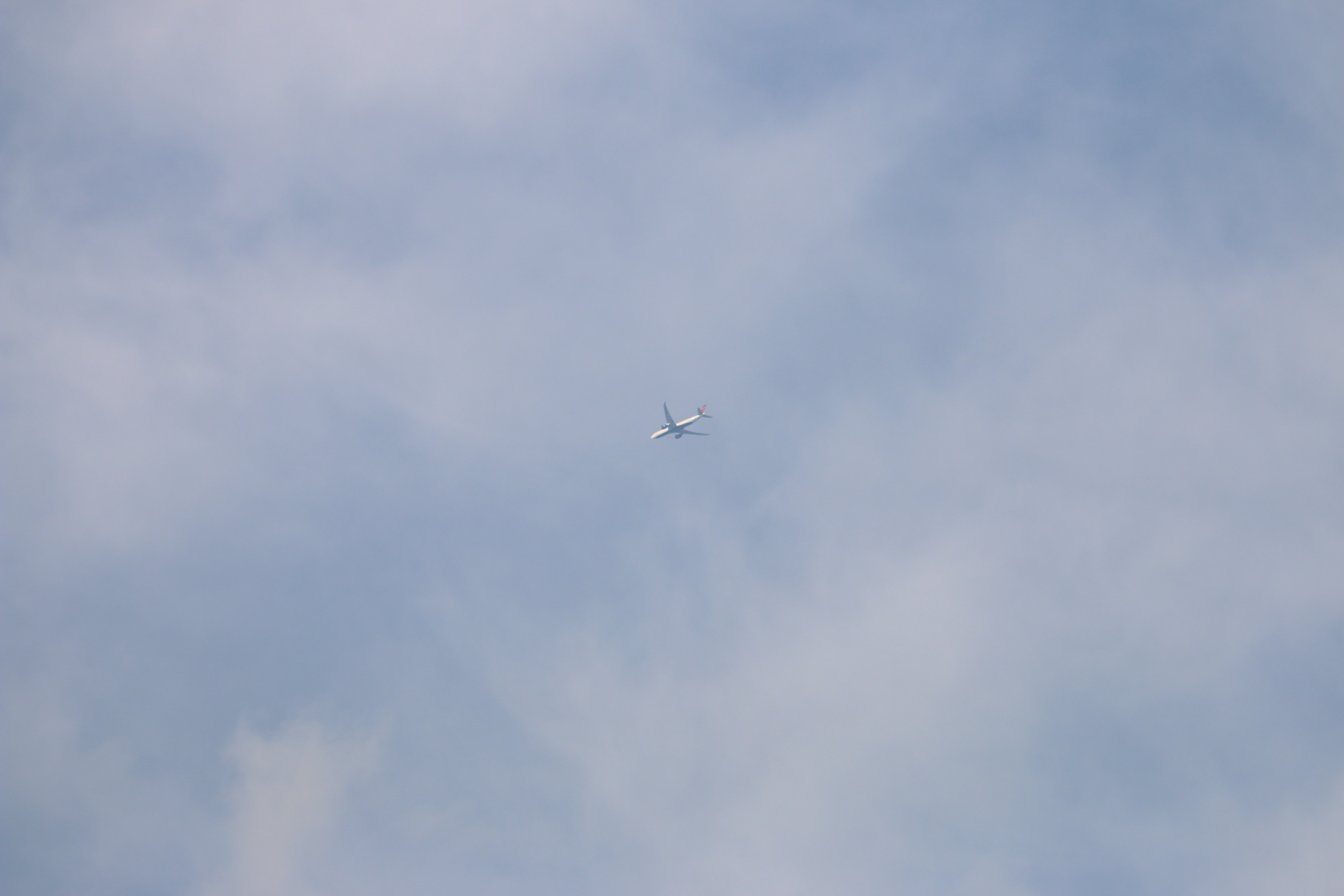 雲と飛行機