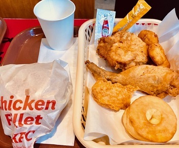 KFC大食い