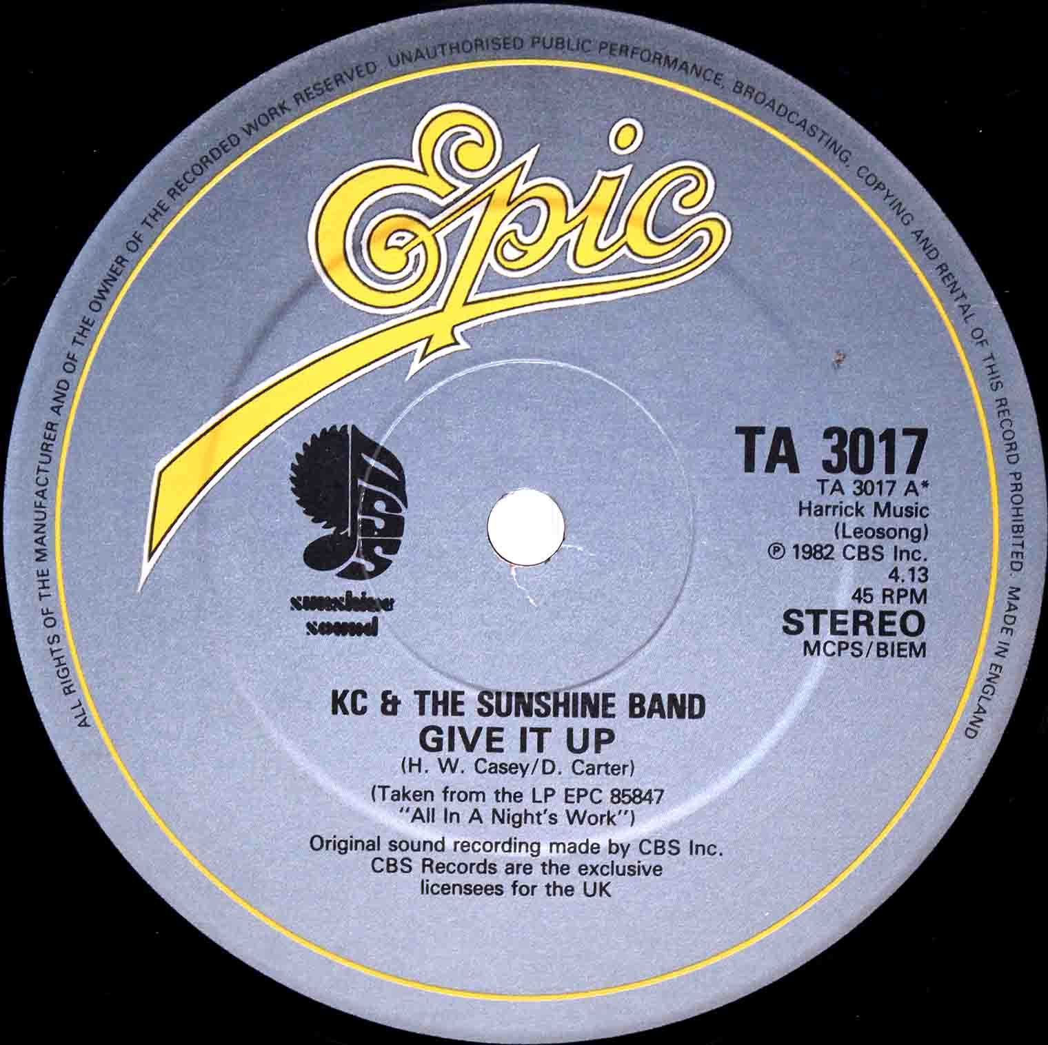 KC And The Sunshine Band Give it up 03