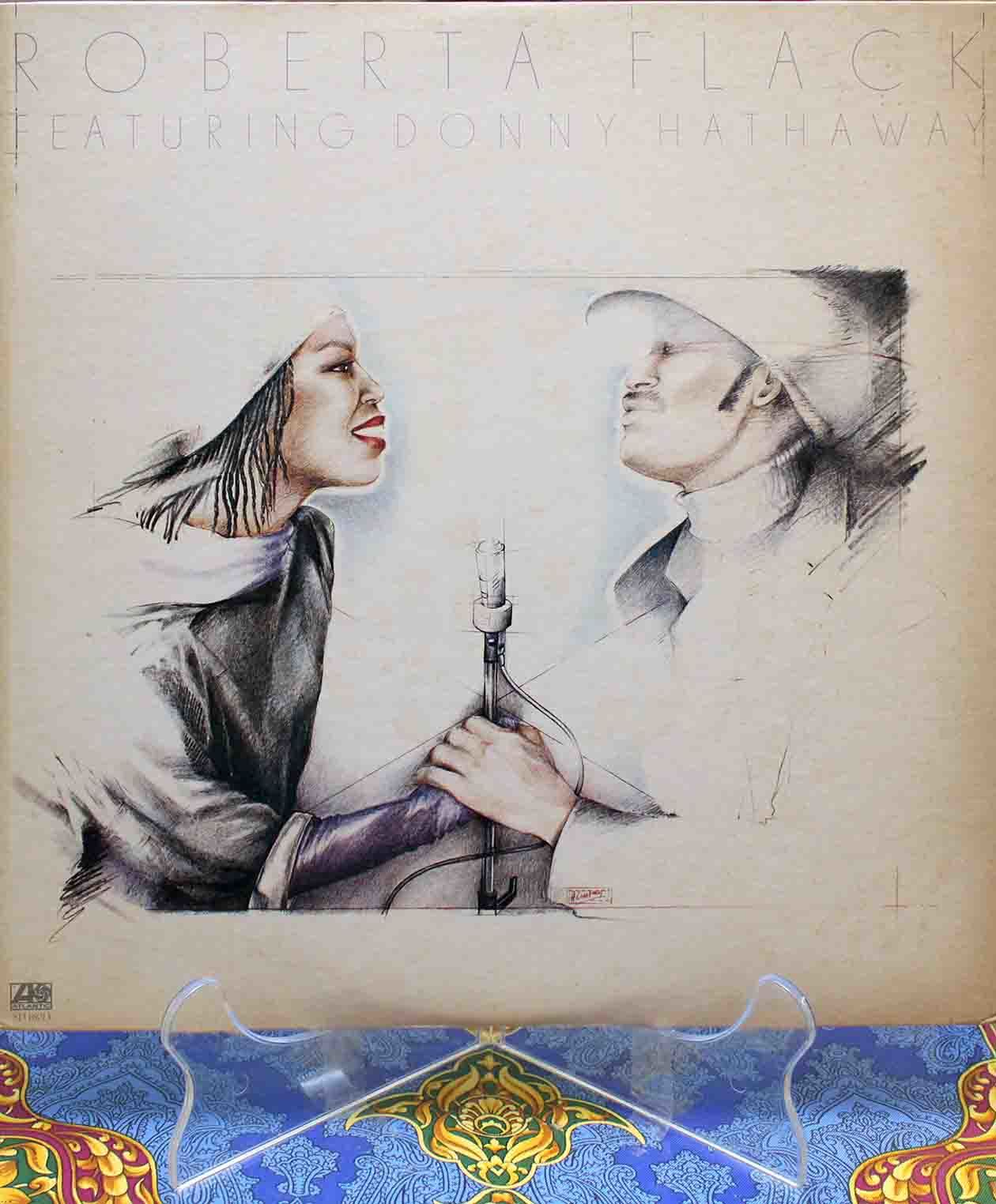 Roberta Flack ‎– Back Together Again LP 01