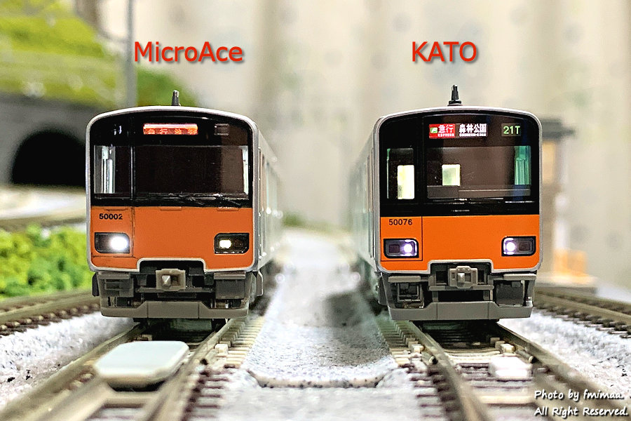 nゲージ KATO 東武50070系10両セット - 鉄道模型