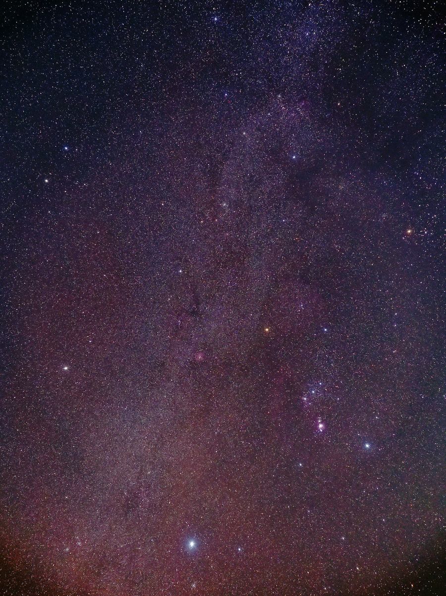 冬の天の川 E-M52 2020年11月