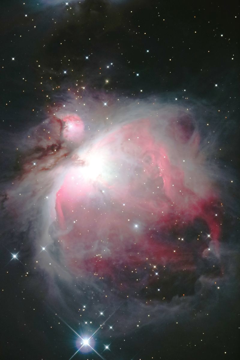 ギガントISO800で1分　M42オリオン大星雲 2020年10月