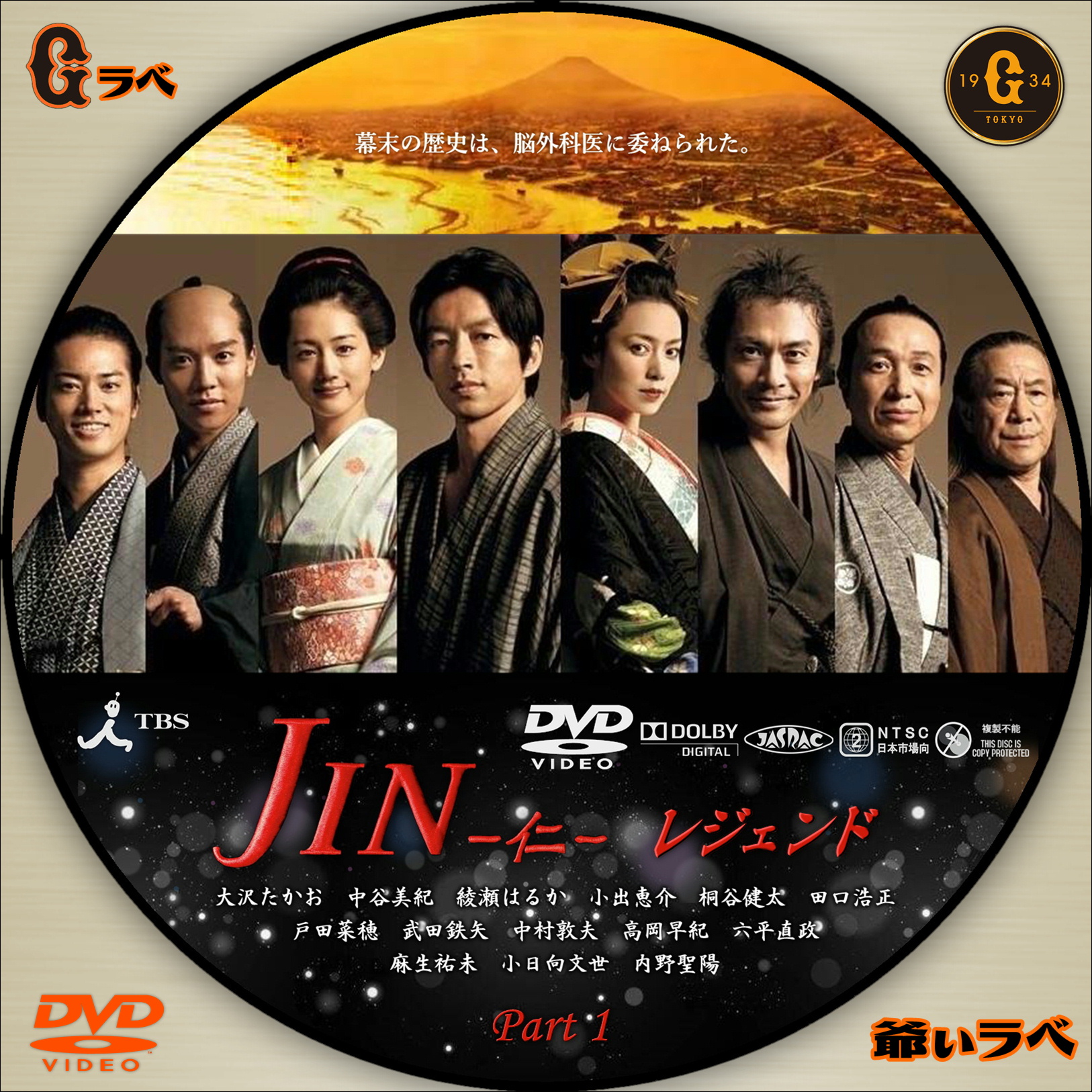 ＪＩＮ－仁－レジェンド Part1（DVD）
