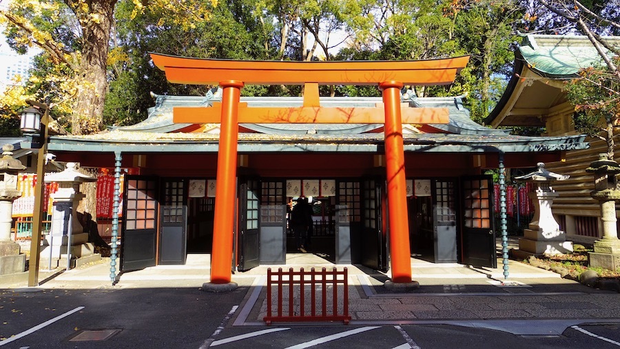 「日枝神社の前方後円墳」4