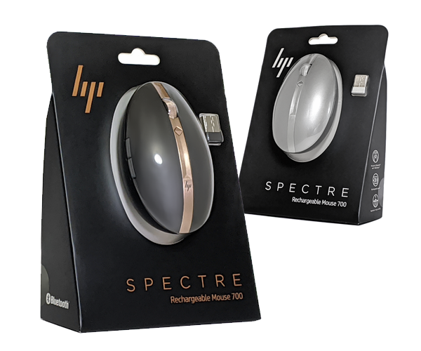 レビュー】HP Spectreマウス 700（ブラック／シルバー）：充電式で持ちやすいワイヤレスマウス