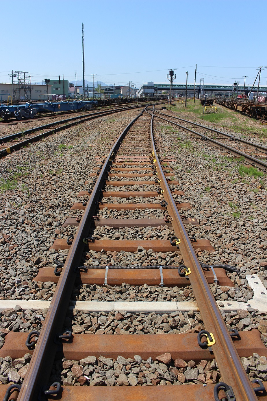 JR貨物・札幌貨物ターミナル駅の鉄マクラギsa01