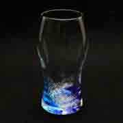ビールグラス海風　琉球ガラス