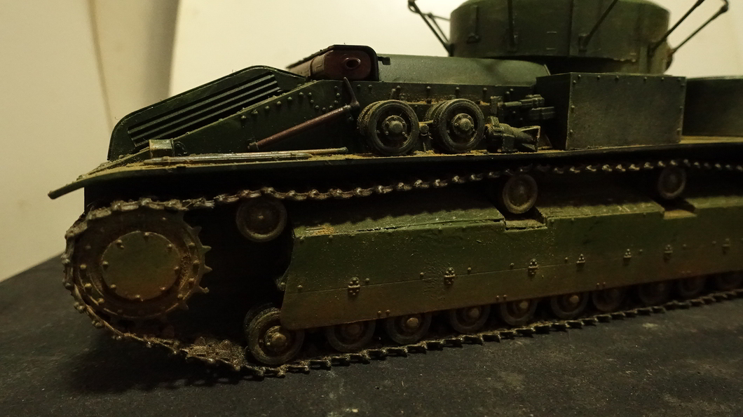 ホビーボス No.83851 ソビエト T-28 中戦車 初期型 その６